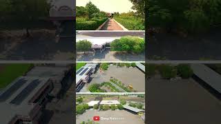 My School Drone Shot  Shree Siddhanand Ashram  Lathidad  drone trending viral shortvideo [upl. by Laro]