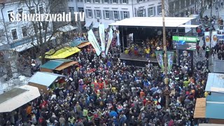 🥳🎉 Gugge Explosion Lörrach 2024 🎺🥁 Nonstop  Livestream 12h Guggenmusik mit mehren Kameras [upl. by Fayola751]