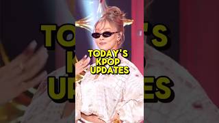 TODAYS KPOP UPDATES 🔥 kpop shorts [upl. by Ahtael6]