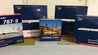 Gemini Jets amp Phoenix 1400 MASSIVE Model Aircraft Unboxing 5 Models [upl. by Narrat]