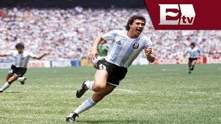 Mundial del 86 mejor momento en el fútbol de Jorge Valdano Ex Director del Real Madrid [upl. by Fabria440]