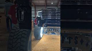 Fully custom lifted GMC gmc liftedtrucks [upl. by Yrrum]