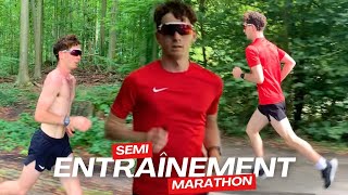 La MEILLEURE SÉANCE pour PRÉPARER un SEMIMARATHON  En route pour le semimarathon d’Amsterdam [upl. by Nortyad]