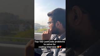 Top 150 LeetCode problems to solve for coding Interview 😱❤️ [upl. by Yaf549]