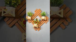 Creative Wall Decor Craft using Cardboard short reel viral youtubeshort diycrafts trending [upl. by Roderic]