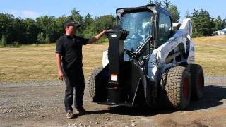 PD550 Post Pounder Attachment for Skid Steer Loader  Introduction Newer Models Available [upl. by Summons862]