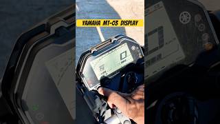 Yamaha MT 03 Instrument Cluster Explained  BikeWale shorts yamahamt03 [upl. by Fridlund]