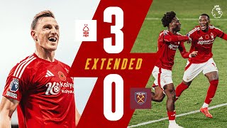 Up to THIRD 🔥  Forest 30 West Ham  Extended Highlights  Premier League [upl. by Tattan]