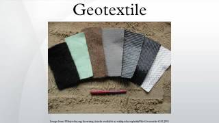 Geotextile [upl. by Eimia760]