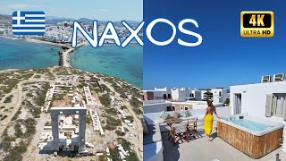 Naxos Greece 🇬🇷  The perfect place for a dream vacation  Walking tour Naxos Town Chora 4K [upl. by Waldemar654]