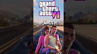 Insane Npcs Reaction Leaked In GTA 6 😨 shorts gta6 youtubeshorts trending [upl. by Binnings]