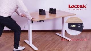 Stability Test of Locteks Standing Desk Kit [upl. by Yeo]