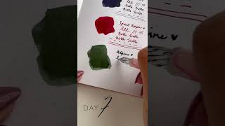 Diamine Inkvent 2022 ✨ Day 07 [upl. by Claybourne]