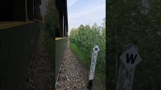 Onboard the Alberta Prairie Railway on the Stettler Sub [upl. by Aivlys]