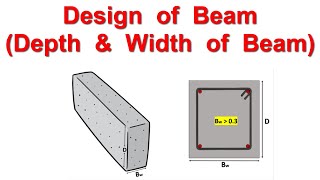 How to find Depth and Width of Beam [upl. by Derrek940]