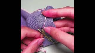 COOL IDEAS FOR YOUR OLD CLOTHESTOP STITCHES IN HAND EMBROIDER diy sewinghack sewing [upl. by Rednave163]