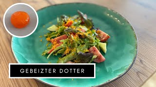 How to make cured Egg Yolk gebeizter Dotter selbstgemacht [upl. by Damle]