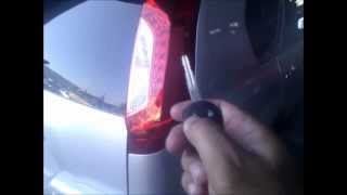 Nissan XTrail open fuel flap [upl. by Eelyah]