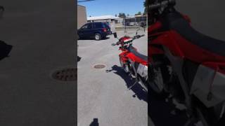 Honda CRF 250X  street legal [upl. by Olav]