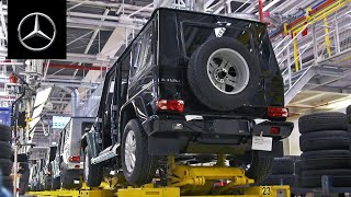 Mercedes GClass Production Magna Steyr Factory Austria [upl. by Aguie]