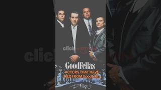 ACTORS THAT HAVE DIED FROM “GOODFELLAS” 🕊️ clickmotion shorts [upl. by Ximenez510]