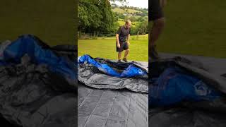 Berghaus Freedom 7 Nightfall Air Tent BRAND NEW UNPACKAGE  How To Fit Back in Bag [upl. by Eire237]