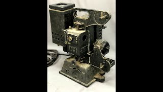 c1923 Kodascope Model A  First Kodak 16mm Home Movie Projector [upl. by Notirb]