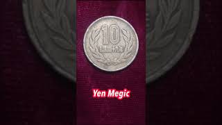 Very Scare amp Rare 10 Yen 💴 Copper Coin of Japan Coin Currency Vintage Trending Short [upl. by Danie853]