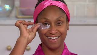 BeautyBio Bright Eye Gels 30 ct The Pout Lip Headband AutoDelivery on QVC [upl. by Sharma]