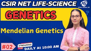 Mendelian Genetics  Unit 8  CSIRNET LIFESCIENCE apnasapnajrf [upl. by Georgeanna]