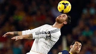 SERGIO RAMOS VS BARCELONA MOMENTS 26102013 [upl. by Aivatnohs]