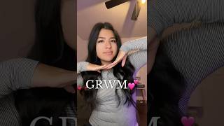 GRWM💕 also I dyed my hair blackgrwm [upl. by Anna-Diana]