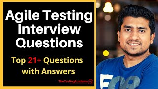 Agile Testing Interview Questions and Answers  21 Questions For Freshers amp Experienced Candidates [upl. by Goober]