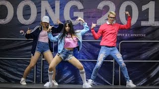 161119 박진영X효연X민X조권Born to be Wild Feat 박진영 dance cover [upl. by Flanigan]