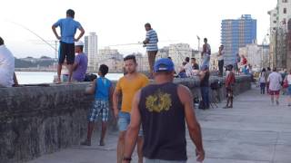 Havana Cuba  Malecón HD 2017 [upl. by Theis]