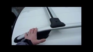 vw caddy roof rack fitting part 2 [upl. by Ardelle752]