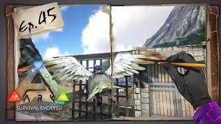 【秋風生存】ARK Survival Evolved 方舟生存進化 EP45 飛行恐龍之家 [upl. by Dnyletak]