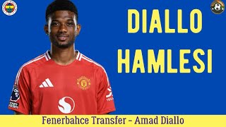 Fenerbahçe Transfer⚽️ Amad Diallo Fenerbahçe fenerbahçe amaddiallo [upl. by Batory]