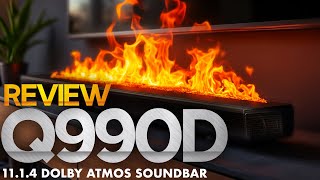 Sound Upgrade  Samsung Q990D Dolby Atmos Soundbar Review [upl. by Anilev]