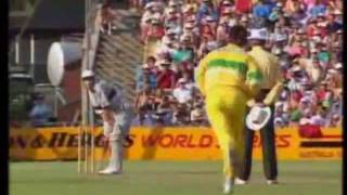 RARE MARK WAUGH  EVERY WICKET IN ONE DAY INTERNATIONAL CRICKET [upl. by Ernie180]