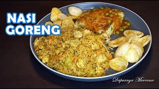 Makkelijk Nasi Goreng Recept  Cara Membuat Nasi Goreng Ayam Enak [upl. by Bollinger]