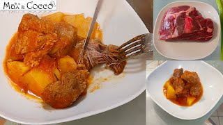 SPEZZATINO di MANZO MORBIDISSIMO con PATATE  Come ottenere un CARNE SUPER MORBIDA [upl. by Witte]