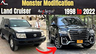 Land Cruiser 1998 to 2022 Navigator Style Facelift  Auto Levels [upl. by Kaela]