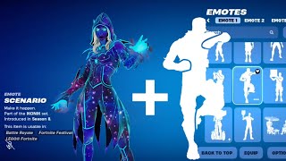 Fortnite  SCENARIO EMOTE Slowed Down [upl. by Neumann]