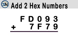 How to Add hexadecimal numbers the easy way Stepbystep [upl. by Reivaz]