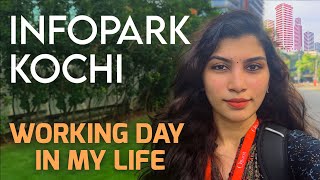 Working day in my life at infopark kochi infopark infoparkkochi mallutechygirl [upl. by Ynohtnaluap950]