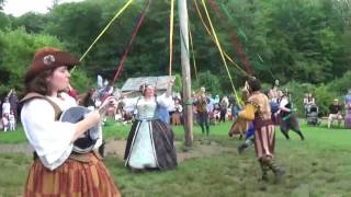 First Maypole Dance of the NY Ren Faire 2017 Season [upl. by Ydderf]