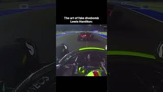 Fake dive then switch back is my favorite overtaking technique 🤤 formula1 f1 lewishamilton f1 [upl. by Silohcin]