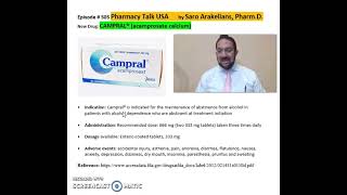 CAMPRAL® acamprosate calcium abstinence from alcohol [upl. by Ungley]