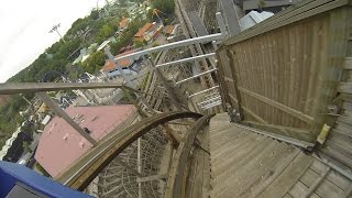 Intamin Balder Liseberg 2016 POV Onride First Row [upl. by Esertap]